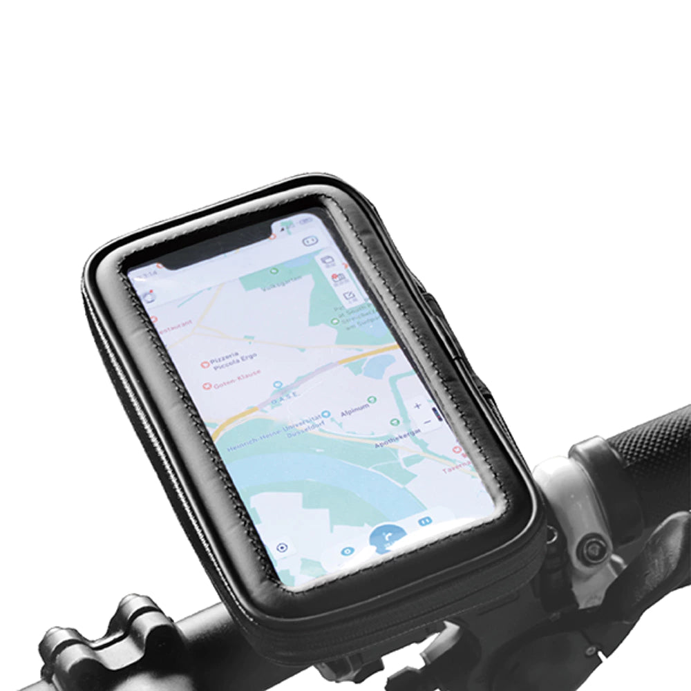 Veekindel 7-tolline jalgratta telefonihoidik