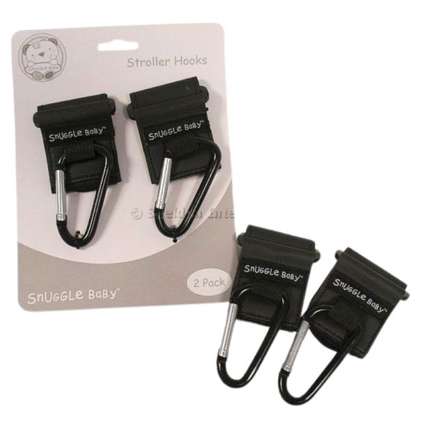 Snuggle Baby karabiinrihma konksud (2 komplekti)
