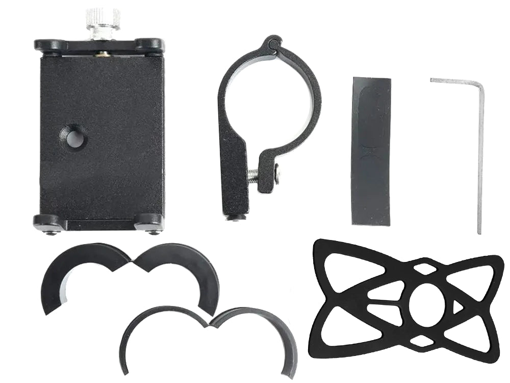 Jalgratta telefonihoidik koos alumiiniumist kinnitusega