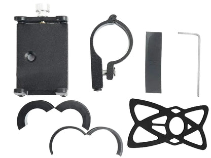 Jalgratta telefonihoidik koos alumiiniumist kinnitusega