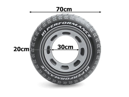Suur ratta kujuline 70 cm täispuhutav ujumisrõngas