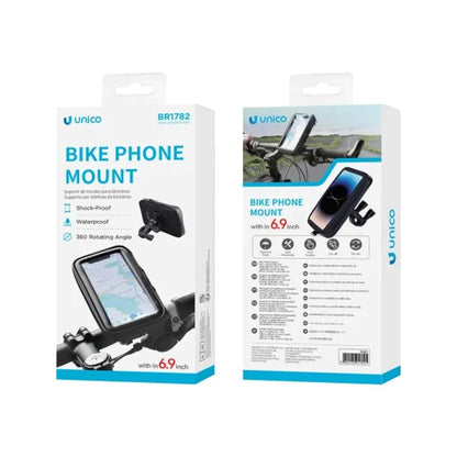 Veekindel 7-tolline jalgratta telefonihoidik