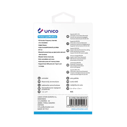 Unico Must Autolaadija