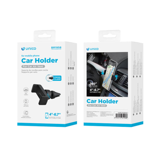 Telefonihoidik auto õhuavasse