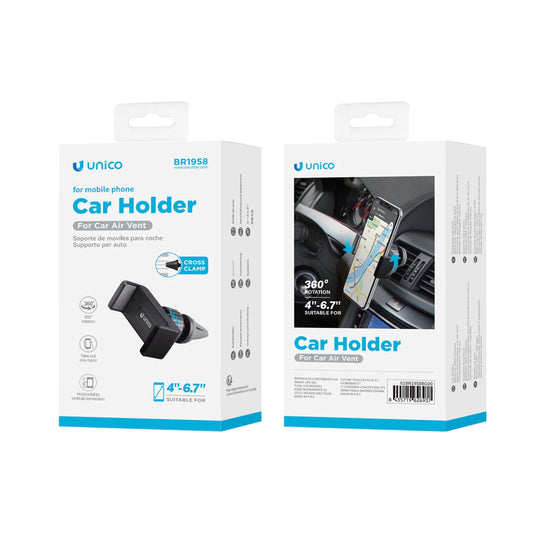 Autohoidik õhuavasse kahe värvi valikuga