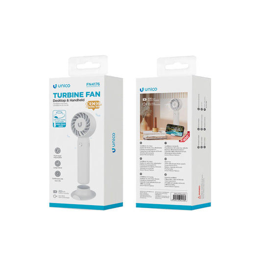 Käeshoitav lauaventilaator alusega