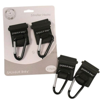 Snuggle Baby karabiinrihma konksud (2 komplekti)